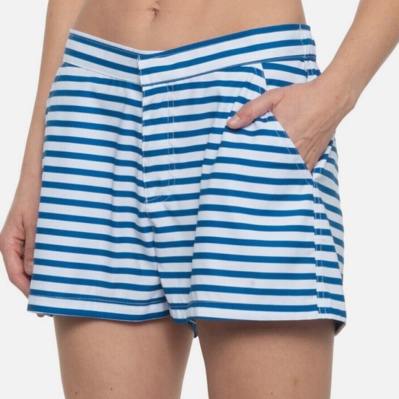 Cabana Life Women’s Striped Boardshorts - UPF 50+ - Picture 1 of 5